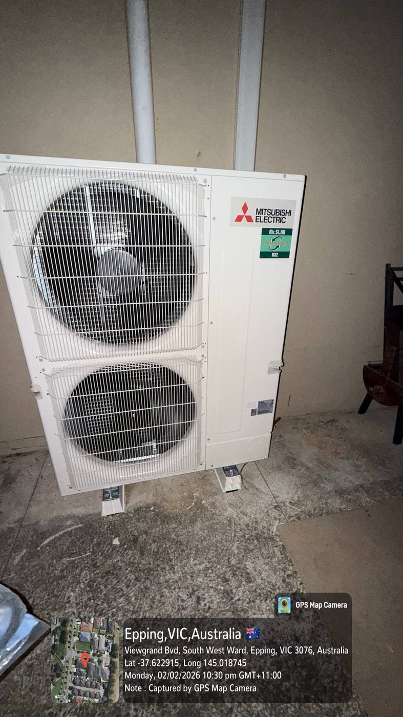 Mitsubishi Electric Install, Epping, VIC